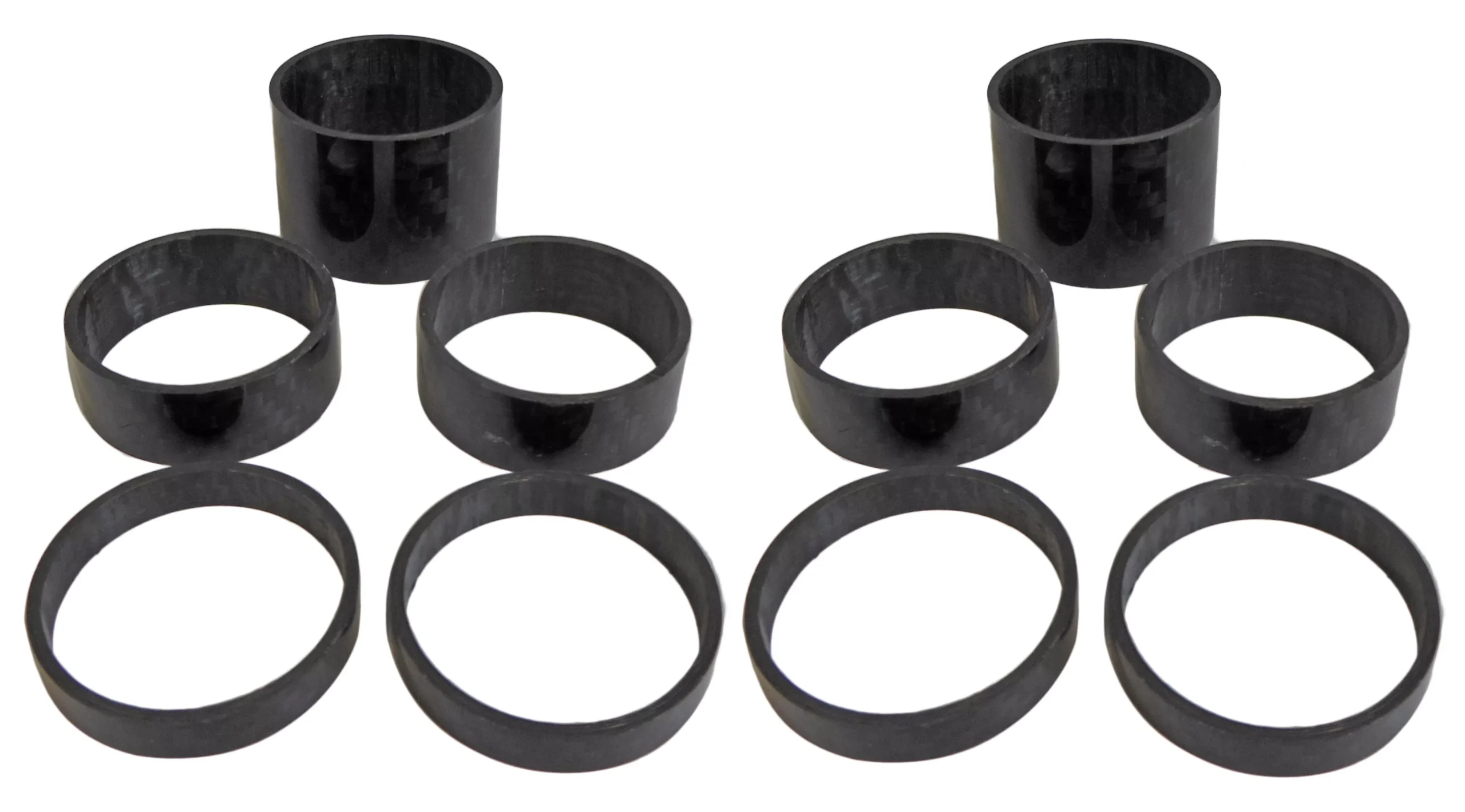 1-1/4″ Carbon Fiber Axle Spacer Kit (10 Piece)