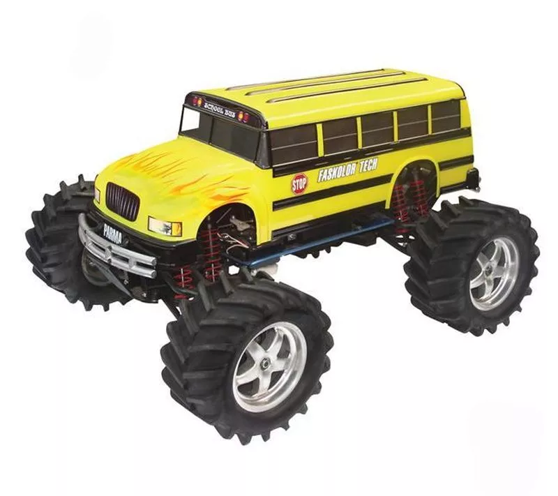 1/10 Monster School Bus .040″ Clear Body (Requires Painting)
