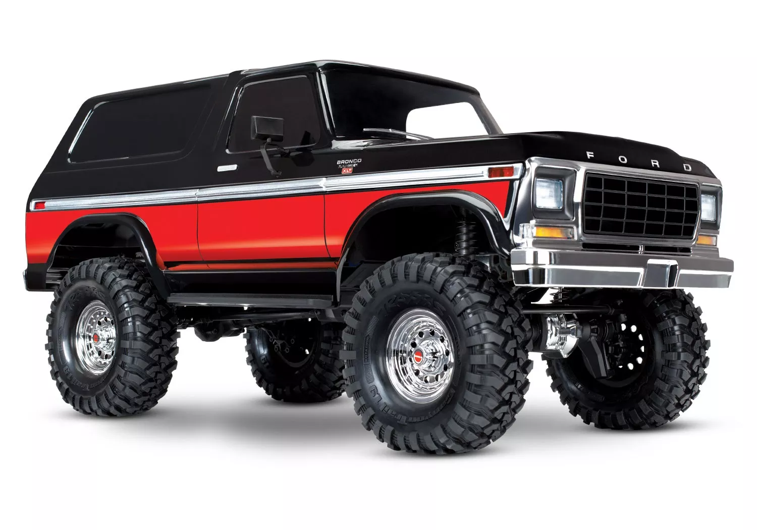 1/10 Scale TRX-4 4X4 1979 Clipless Ford Bronco, XL-5™ HV ESC (Brushed) Battery & Charger Sold Separately