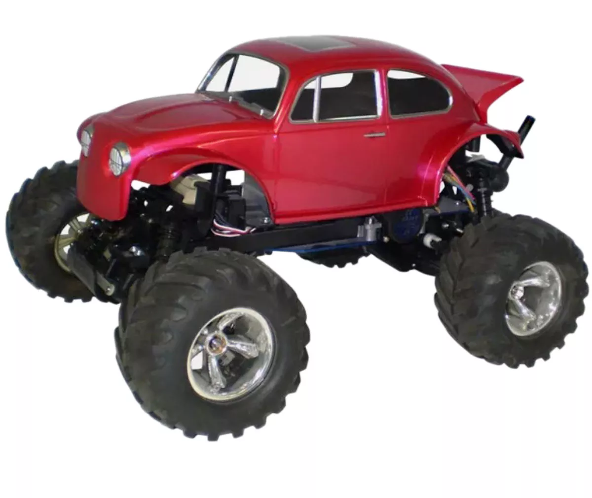 1/10 Volkswagen Beetle .040″ Body with Wing (Clear Body)