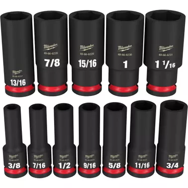 1/2 DR 12PC SAE DEEP IMP