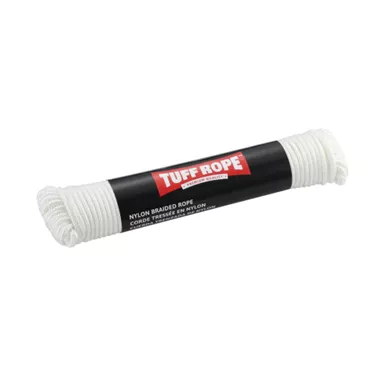 1/4IN X 100FT WHITE NYLO
