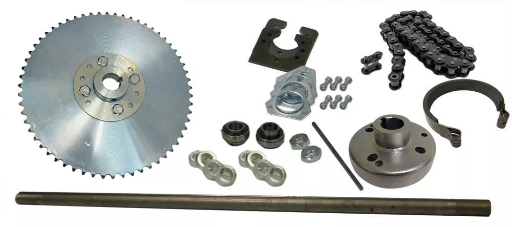 1″ Live Axle Kit (#40 Chain)