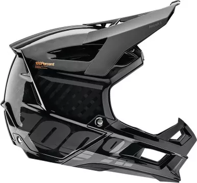 100% Aircraft 2 Black Helmet