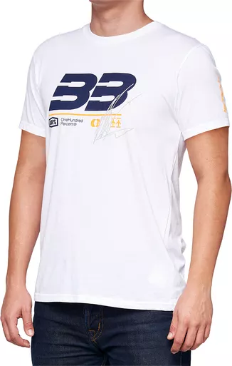 100% BB33 Signature T-Shirt White