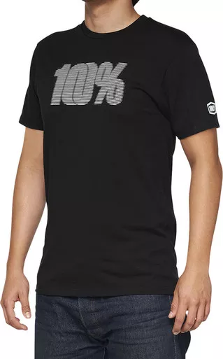 100% Deflect T-Shirt Black