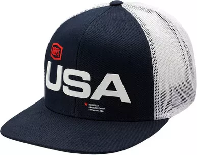 100% MX of Nations Navy Hat