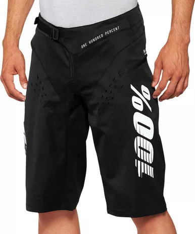 100% R-Core Black Shorts