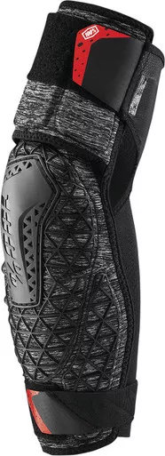 100% Surpass Elbow Guards Gray Black