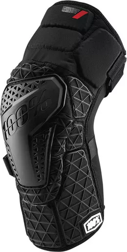 100% Surpass Knee Guards Black