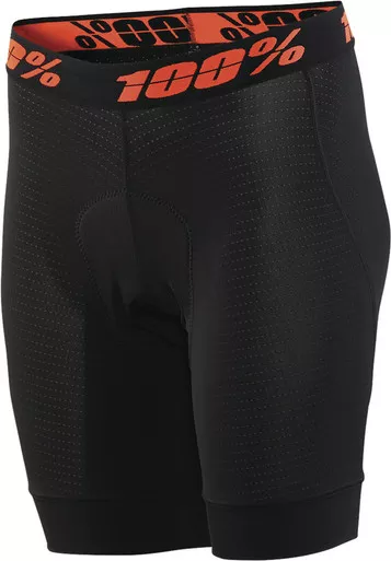 100% Women's Crux Liner Black Shorts