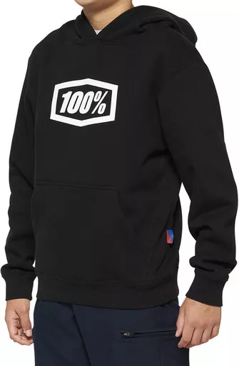 100% Youth Icon Black Hoodie
