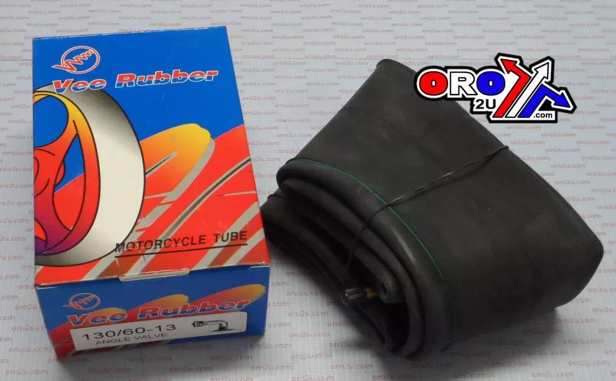 13 INNER TUBE 130/60-13 TR87 ANGLED VALVE VEE RUBBER