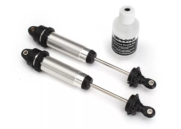 139mm Rear GTR Shocks, Aluminum (Fully Assembled w/o Springs) (2)