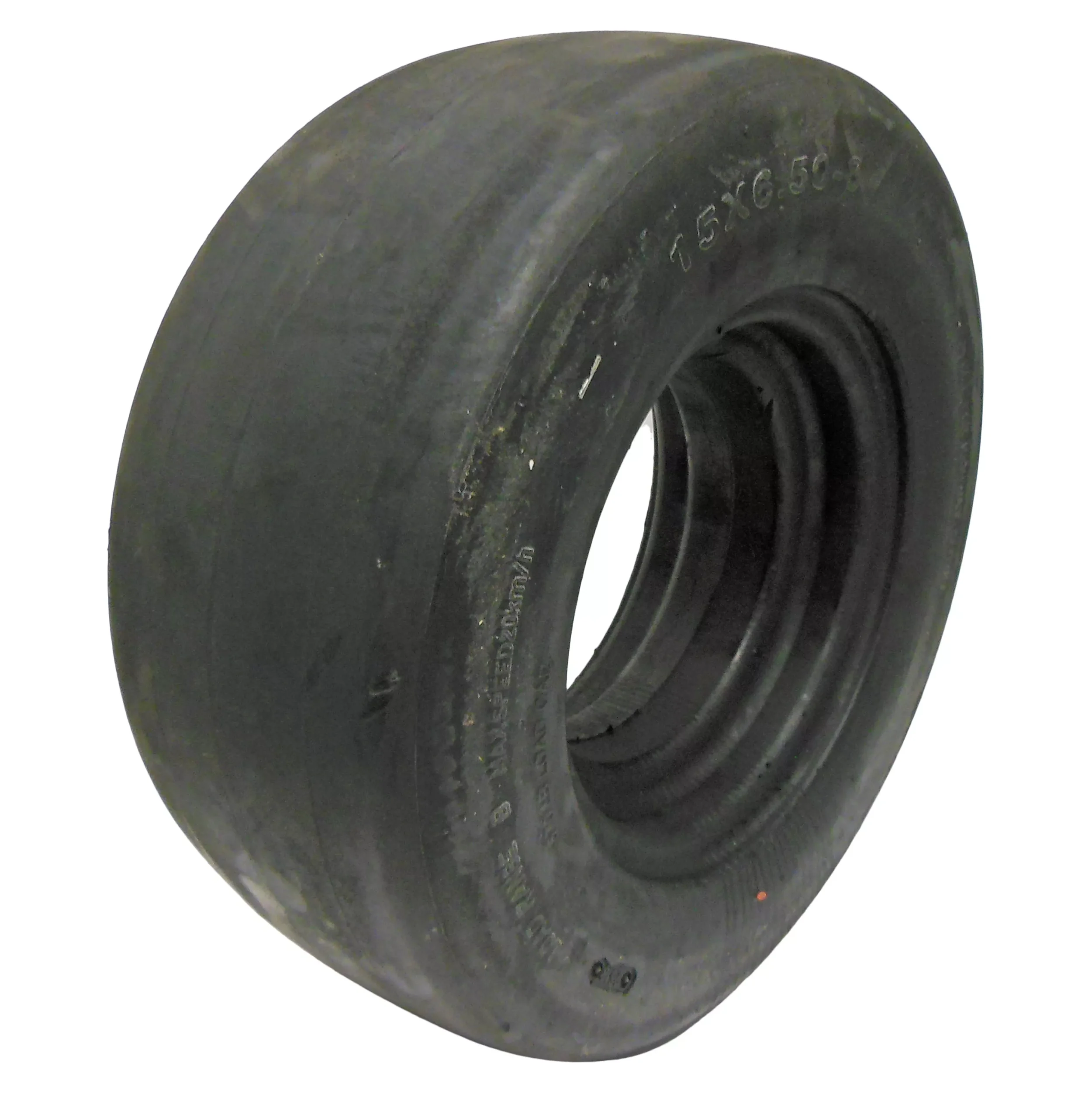 15 x 6.50-8 Flat Free Smooth Tire Zero-Turn Lawn Mower Tire
