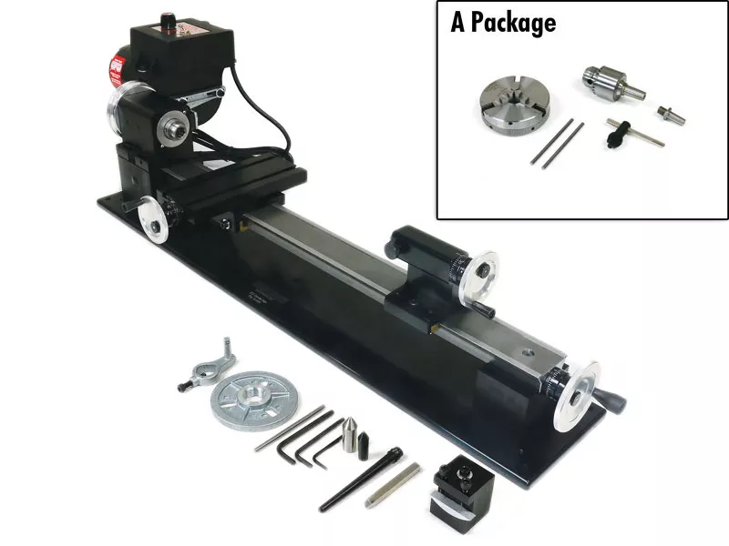 17″ Tabletop Lathe (Package A) from Sherline Products