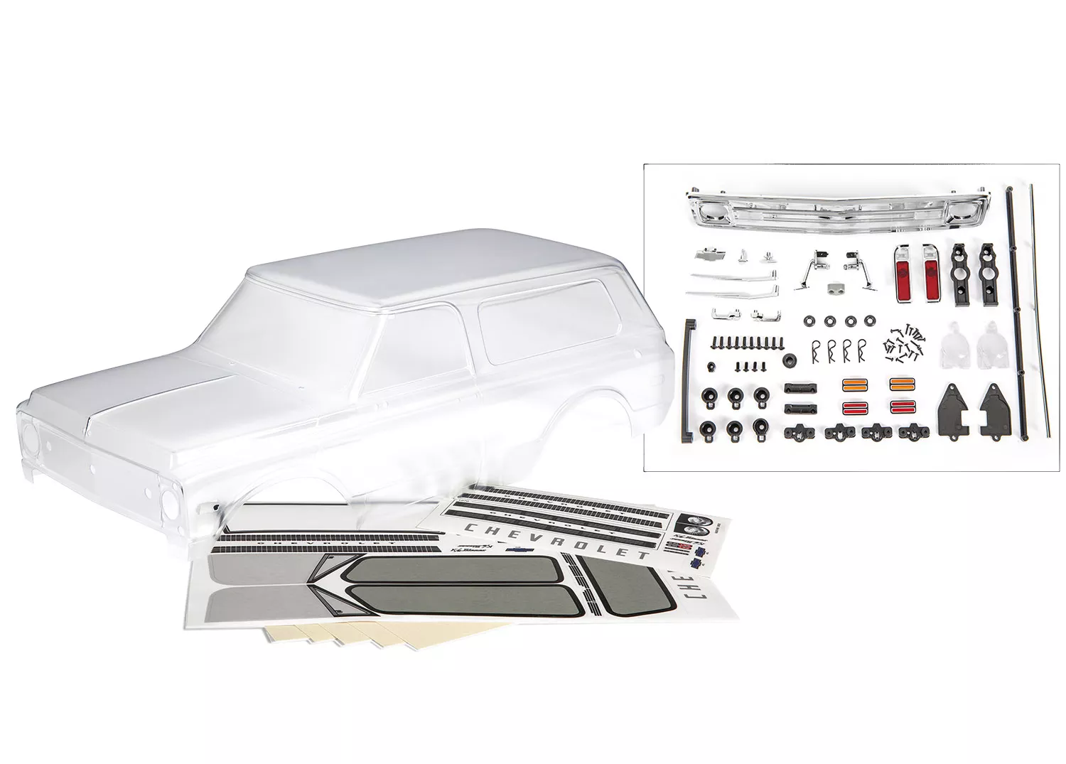 1969-1970 Chevrolet Blazer Clear Body (Requires Painting)