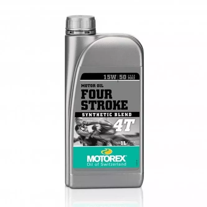 1LT FOUR STROKE SEMI 15W/50W 1LT, MOTOREX 7301092, BOX = 12