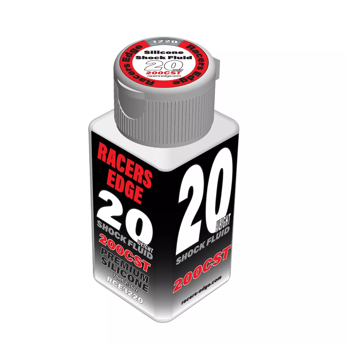 20 Weight, 200cSt, 70ml 2.36oz Pure Silicone Shock Oil