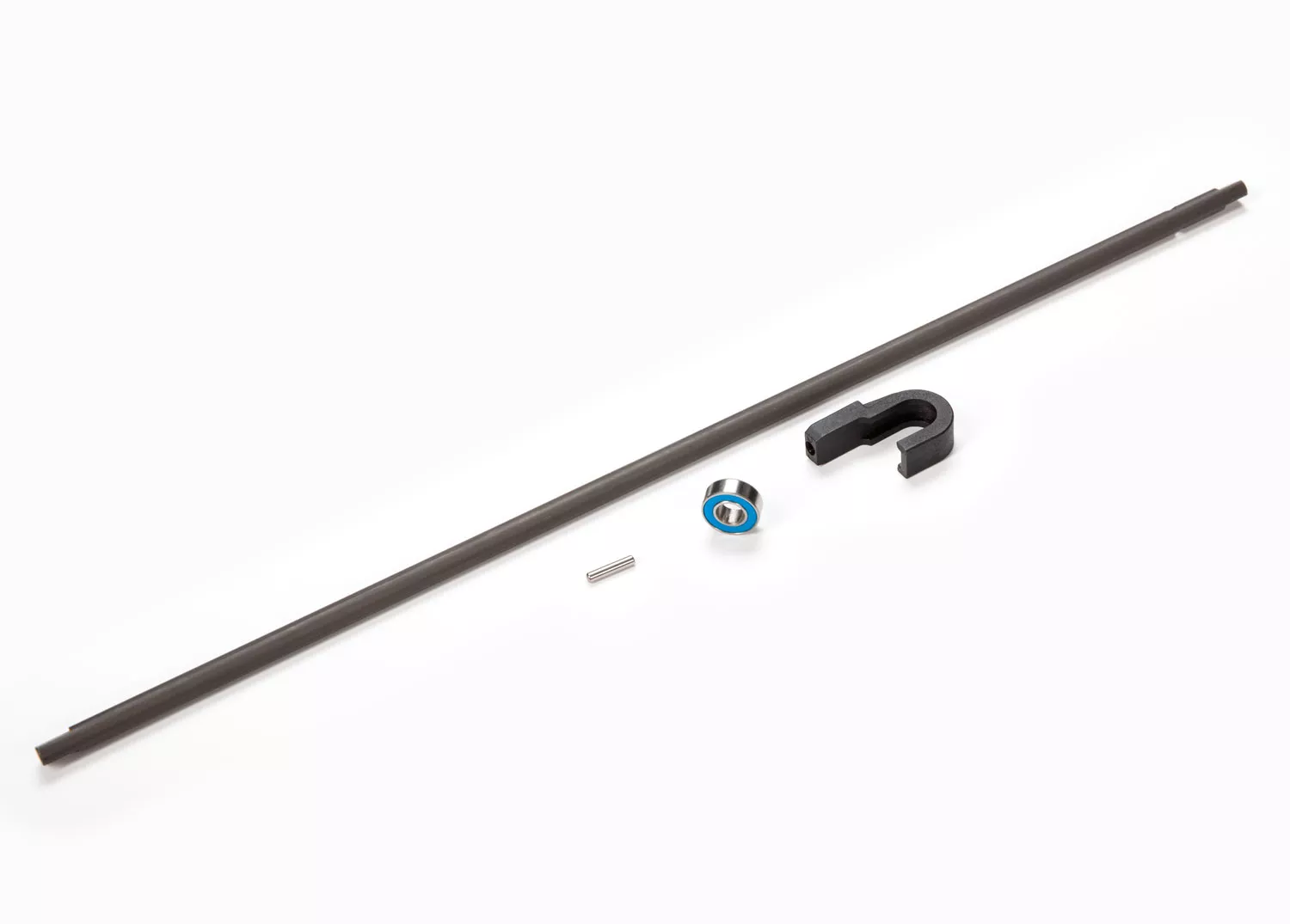 266mm Steel Center Driveshaft with Support, Bearing, & Pin