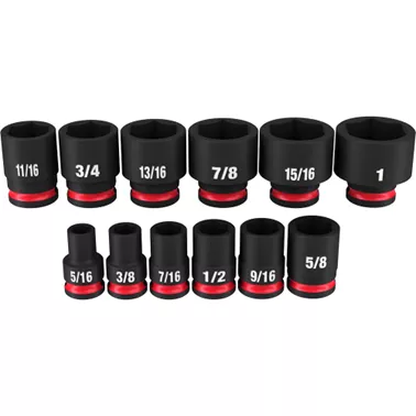 3/8 DR 12PC SAE STD IMP