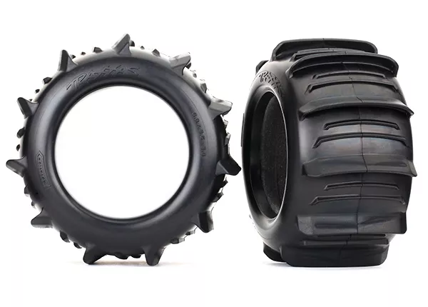 3.8" Paddle Tires with Foam Inserts (2)