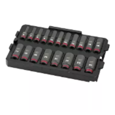 3/8DR 19PC MM IMP SCKT