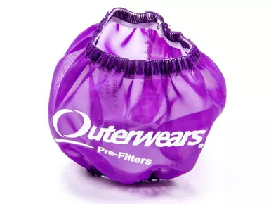 3in Breather W/Shield Purple 10-1018-07