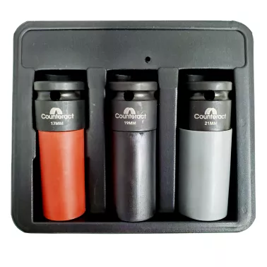 3PC SET 6 WAY SOCKET –