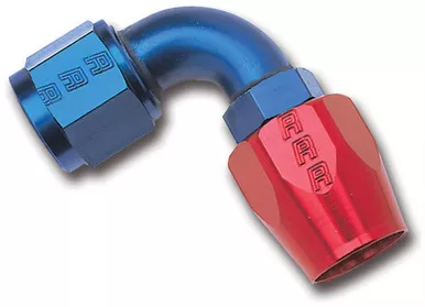 #4 90 Deg Hose End 610150