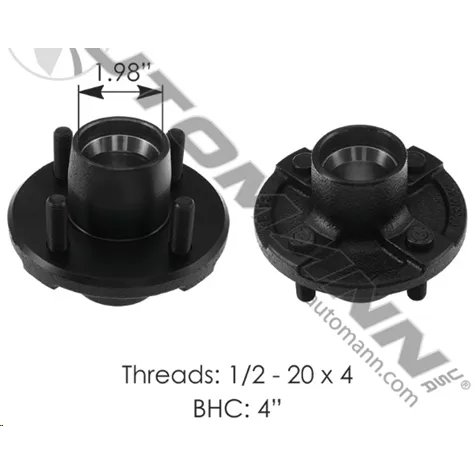 4 ON 4 IDLER HUB