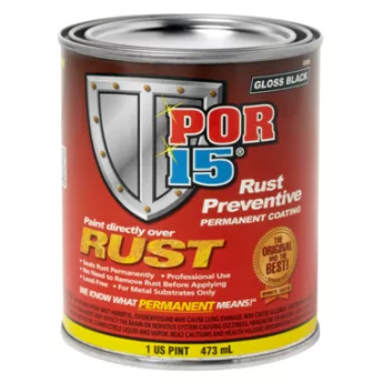 473ML POR-15 BLACK RUST