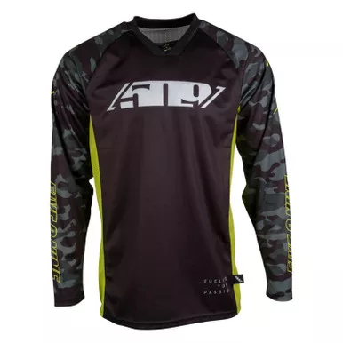 509 Ridge Black Camo Jersey