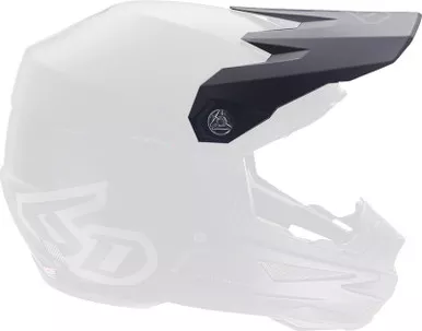 6D ATR-1 Matte Black Visor