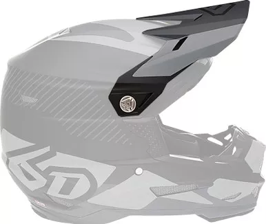 6D ATR-2Y Matte Black Visor
