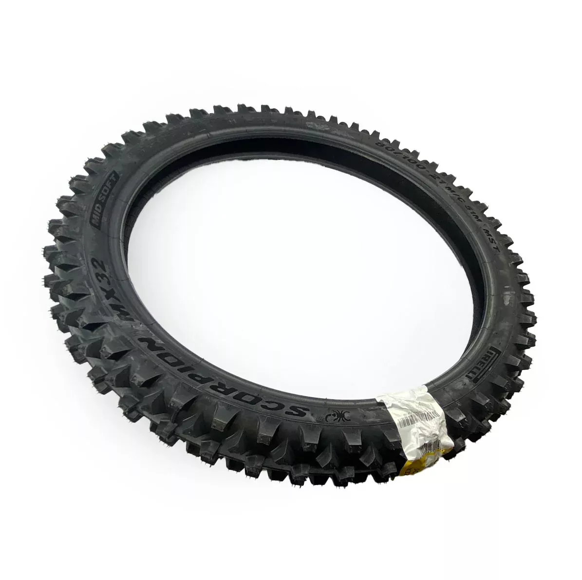 80/100-21 MX32 SCORPION MID SOFT 51M PIRELLI TYRE, 4574700