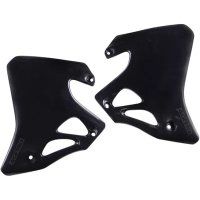 Acerbis Honda CR250R 1995-1996 Radiator Shrouds - Black - CR