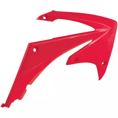 Acerbis Honda CR85R 2003-2007 Radiator Shrouds - Red - CR 85