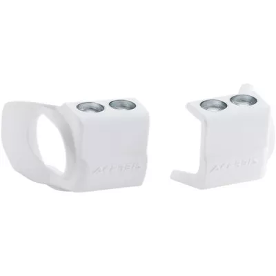 Acerbis Honda CRF250RX 2019-2021 Shoe Protectors for Inverted Forks – White