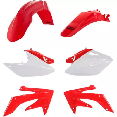 Acerbis Honda CRF250X 2004-2018 Standard Replacement Body Kit - '08 Red/White - CRF250X