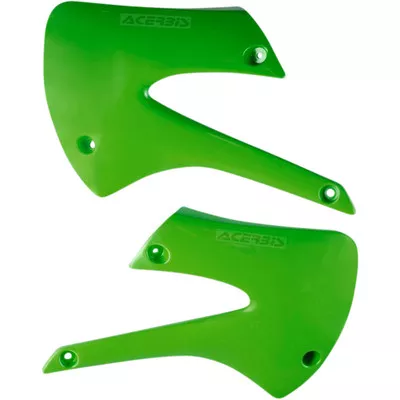 Acerbis Kawasaki KX 100 2001-2013 Radiator Shrouds – Green – KX 85