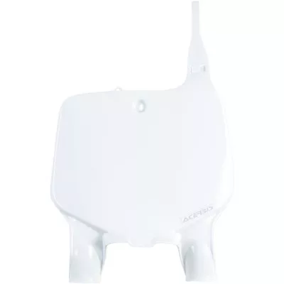 Acerbis Kawasaki KX 250 1996-2002 Front Number Plate - White - KX