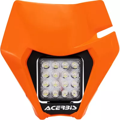 Acerbis KTM 250 EXC-F 2021 Headlight - VSL - Orange - KTM