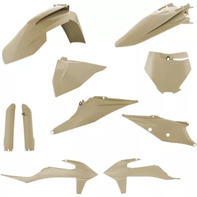 Acerbis KTM 250 SX 2019-2021 Full Replacement Plastic Kit - Desert Eagle - KTM