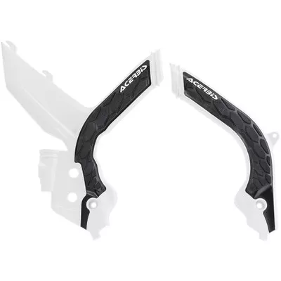 Acerbis KTM 300 EXC TPI 2020 -2021 X -Grip Frame Guards - White/Black