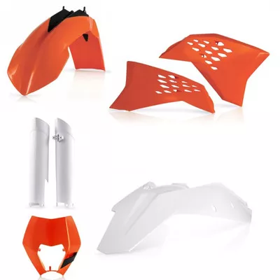 Acerbis KTM 450 EXC 2008-2011 Full Replacement Body Kit - OE Orange - KTM