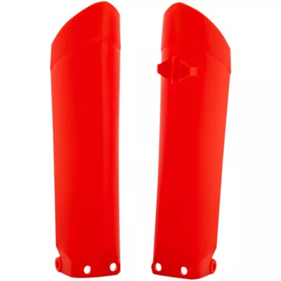 Acerbis KTM 80 SX 2013-2015 Lower Fork Covers for Inverted Forks – Fluorescent Orange