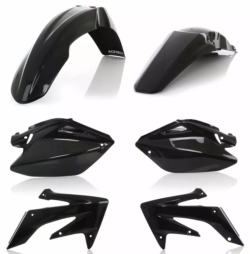 Acerbis Plastic Kit Black – 2040960001 Honda CRF250R 2004-2005