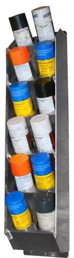 Aerosol Spray Can Shelf 12 Can Vert. V99