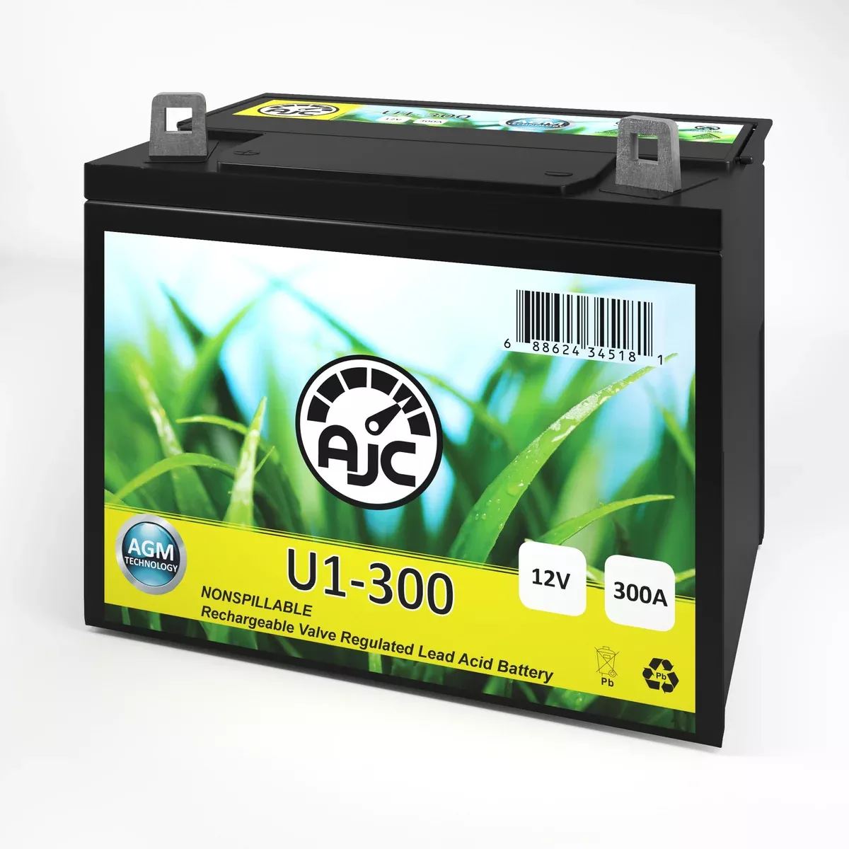 AJC Battery Compatible with Ultra 20HP 46″ U1 Lawn Mower and Tractor Battery